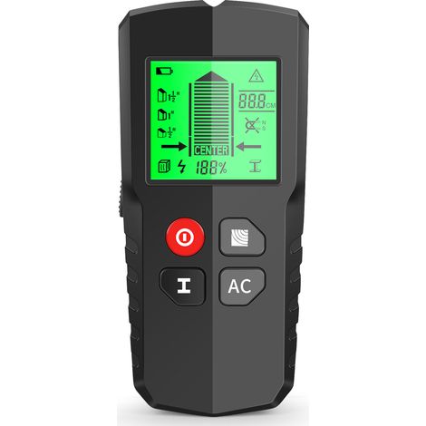 Kabelfinder Wand Kabelsucher Leitungsdetektor Leitungsdetektor Detektor Wanddetektor Messgerät Wandscanner Detektor Wand Metalldetektor für Holz Eisen Metalle Kabel Metall