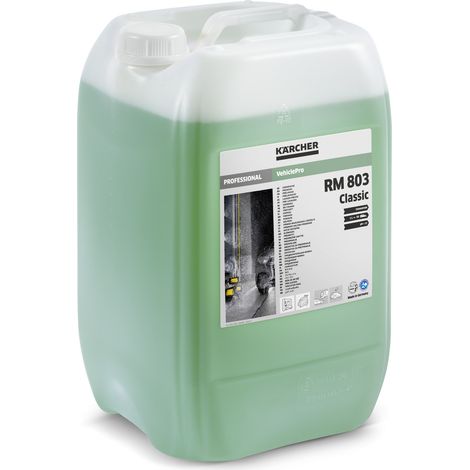 KARCHER Prelavage VehiclePro RM 803 Classic 62960620, Bidon de 20 L, pH 12, Formule Alcaline Concentree, pour Portiques de Lavage, Poids de 22 kg