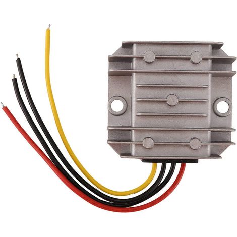 Convertisseur CC 24V vers 12V, convertisseur abaisseur 5A 60W, transformateur abaisseur étanche en aluminium. (1/5)