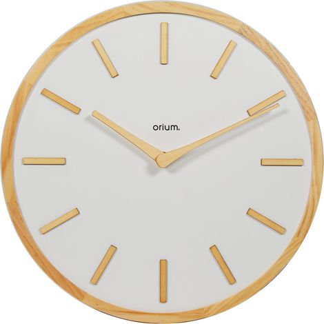 Horloge murale Epsilon Ø 30 cm - Bois naturel (1/4)
