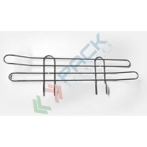 Archimede scaffale metallico spondina laterale cm 91 x h. 10 cucina bagno garage cabina armadio (1/2)