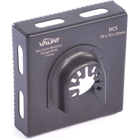 Vaunt Multitool Box Cutter Single Gang Electrical Box Hole Plasterboard V1349040