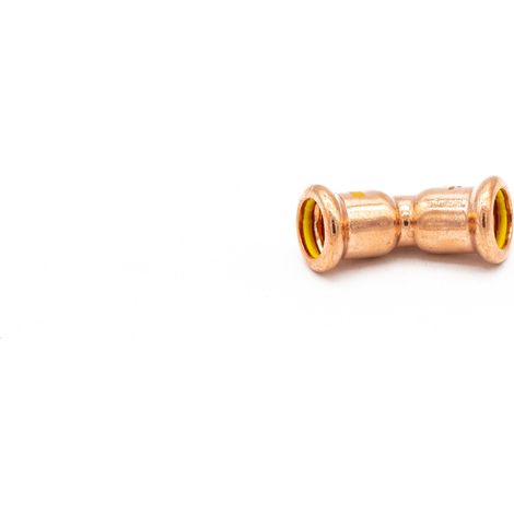 PrimaPress 15mm 45° Copper Gas Elbow Fitting - WRAS Approved (1/2)