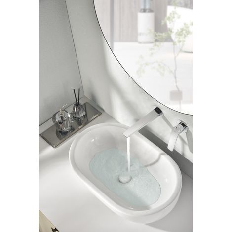 Imex - Grifo Monomando Lavabo Empotrado Cromado Serie Nápoles (1/3)
