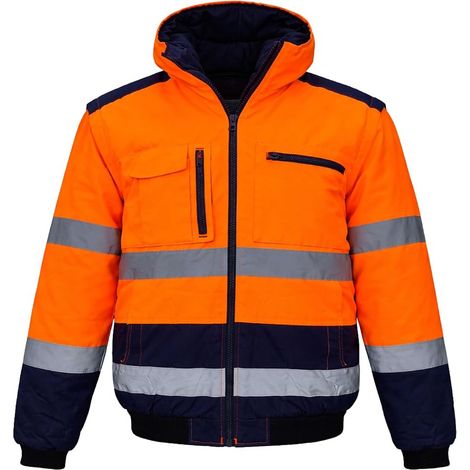 Neri Safety Jacke Gallup Orange/Blau 4XL