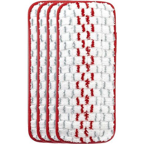 Compatible avec les lingettes de balai plates auto-essoreuses O-cedar et autres, ainsi qu'avec les têtes de rechange en microfibre pour balais. (1/5)