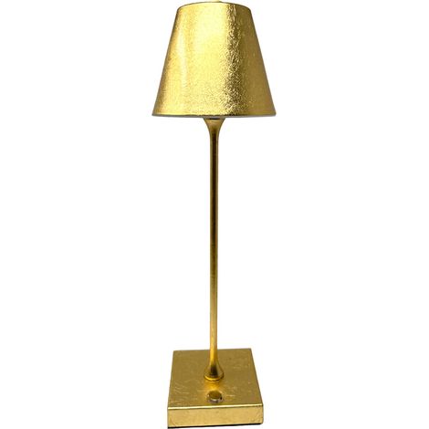 Lampada bistrot touch da tavolo a led ricaricabile usb 10 watt lume decorativo tripla colorazione di luce (1/5)