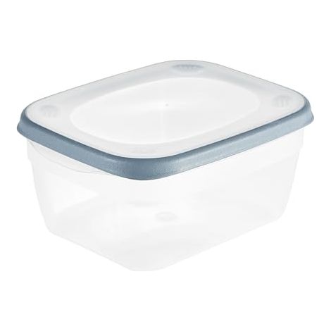 KEEEPER FRANCO, BOÎTE DE CONSERVATION, EMPILABLE, PASSE AU LAVE-VAISSELLE, 1800 ML, 20 X 15,5 X 9,5 CM, BLEU NORDIQUE