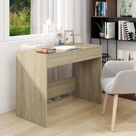Desk Sonoma Oak 101x50x76,5 cm Engineered Wood vidaXL (1/5)