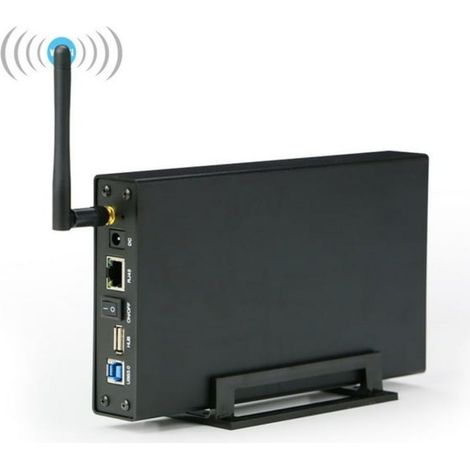 Boîtier de disque dur multifonctionnel Blueendless 3,5 pouces USB 3.0 pour NAS et serveur réseau Ethernet RJ45 (1/5)