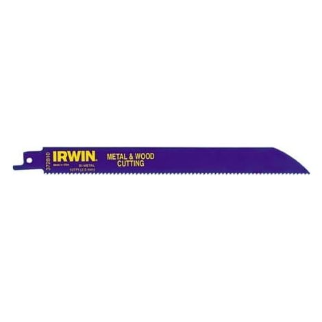Borde Irwin 300 mm 10 T/INCH (5 piezas) /metal-madera