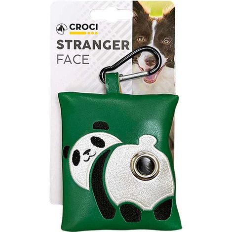 Set 2 pezzi Minibag Stranger Face Panda 10,5x8,5.