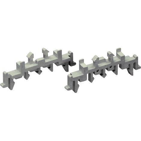 Kombifuß 288-002 Grau 10 St. WAGO 288-002