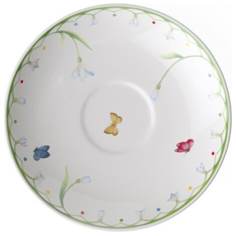 Villeroy & Boch Bunte Frühlings-Espressotasse mit Untertasse