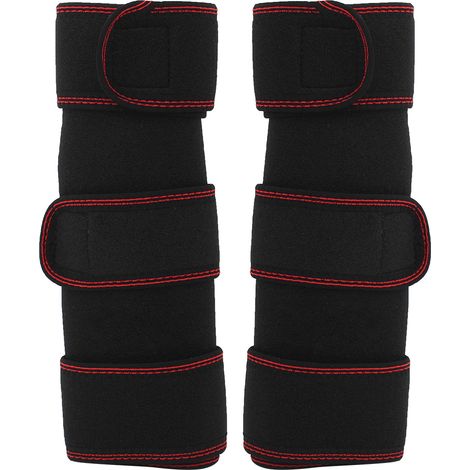 Genouillères de sport extérieur course cyclisme soutien jambe protection genou rouge (1/5)