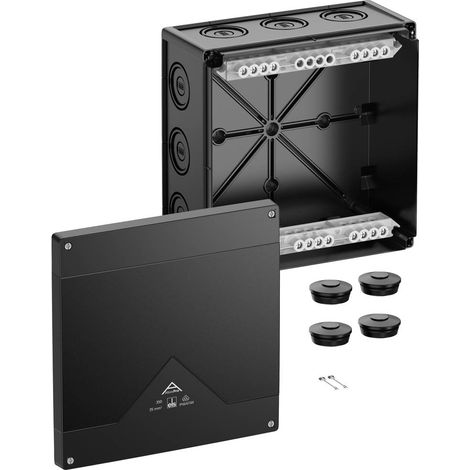 Spelsberg Boîte de dérivation, indice de protection IP66/IP67/IP69, max. 35², résistance aux chocs IK09, classe de protection II, Ui 690V AC, Ui 690V DC, DLG, DNV, VDE, sans halogène, 43502001