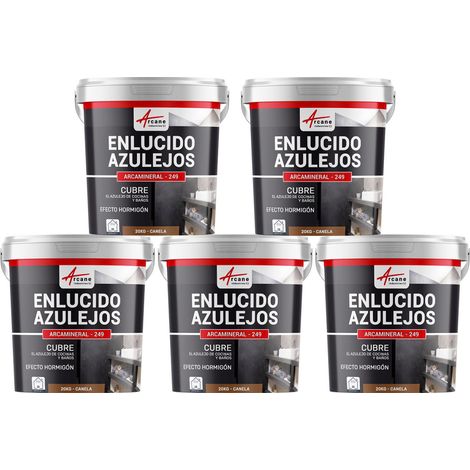 Enlucido para azulejos de baño y cocina, en suelos y paredes - ARCAMINERAL (1/2)