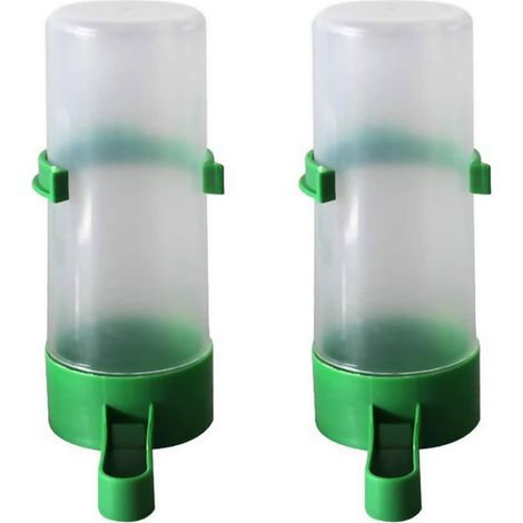 2 Stueck Vogel Wasserspender Automatischer Futterspender