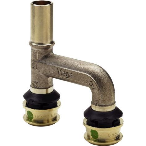 Erweiterungsstück mit SC Raxofix 5326.32 in 15mm x 16mm Siliziumbronze (1/2)