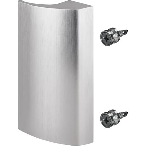 SOTECH Balkontürgriff SEJA II Aluminium Türgriff 85 x 40 x 20 mm Edelstahloptik (1/5)