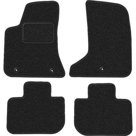 Tappetini auto in velluto per: Chrysler 300C II berlina AWD (2011-) antracite (1/5)