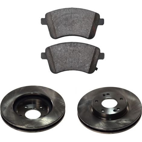 KIT FRENI ANTERIORI compatibile con KIA VENGA (YN) - DISCHI + PASTIGLIE OEM: FDB4339 / 18151 /SOSTITUZIONE DIRETTA/BASSA POLVERE/SILENZIOSO (1/5)