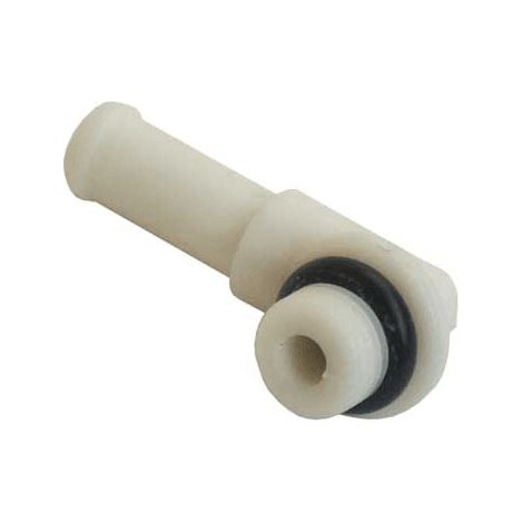 RACCORD DE POMPE A 90 ° AVEC JOINT POUR PETIT ELECTROMENAGER DOMENA - 500583373 (1/3)