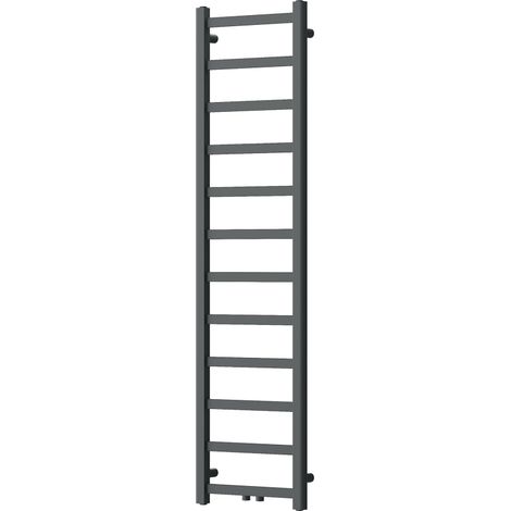Mexen Bolt radiateur salle de bains 1500 x 400 mm, 342 W, anthracite - W126-1500-400-00-66 (1/3)
