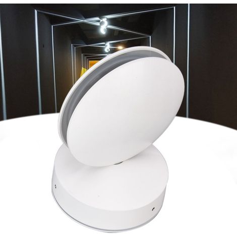 Applique murale LED 360°, éclairage de couloir, lumière blanche 10W, applique pour encadrements de portes et lignes, projecteur. (1/5)