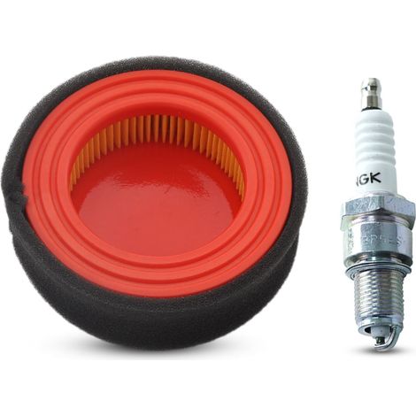 Filtre à air pour tondeuses MTD, Cub Cadet, Troy-Bilt Remplace OEM 951-14628, 751-14628 avec bougie BPR5ES/BP5ES (1/5)