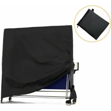 Housse protectrice, Couverture pour Table de ping-Pong en Tissu Oxford 165 x 70 x 185 cm Résistant à l'eau et aux Rayons UV. (1/5)