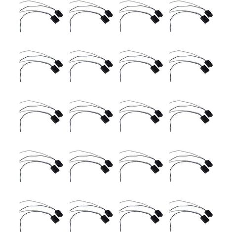 40x Poignée de porte extérieure avant à bouton inductif petit bouton pour Hyundai Santa Fe 2013-2017 826512W710 826612W710 (1/5)
