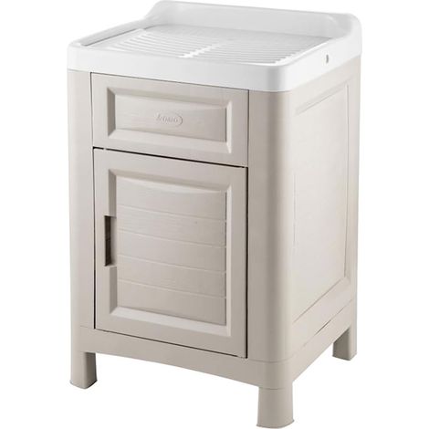 MOBILE LAVATOIO ANTA SINGOLA cm 60 x 51 x h.89  - BAMA