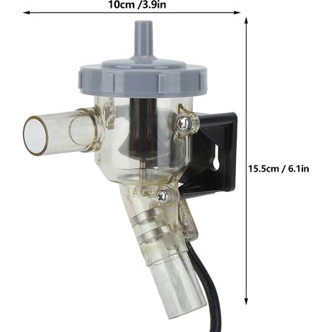 [Accesorios para máquinas de ordeño] Sensor de flujo ACR para máquinas de ordeño automáticas, sistema de extracción automática del contenedor, componentes robustos de metal y plástico, 234 g, 15,5 x 1 (1/5)