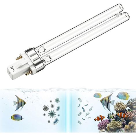 Lampe de Désinfection UV G23 Ampoules de Filtre de Bassin 11W (1/5)