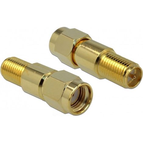 DeLOCK Delock 89993 - SMA - RP-SMA - RP-SMA - Femelle/Femelle - 0 - 3000 MHz - 50 Ohm (89993) (1/3)