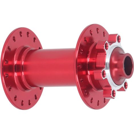 32-Loch-Mountainbike-Nabe mit 4 Lagern, 15 x 110 mm, hochpräzise Vorderradnabe aus Aluminiumlegierung, rot (1/5)