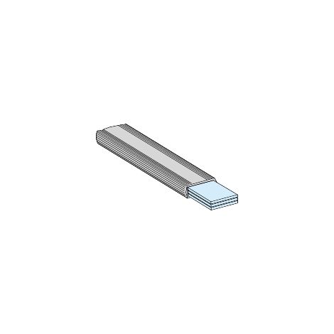 riel eléctrico schneider electric prisma plus flexible 20x2 mm 180 cm