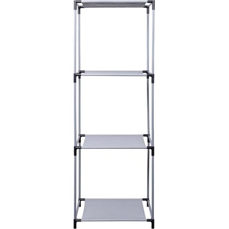 Étagère Design 3 Casiers "Mondo" 102cm Gris (1/4)