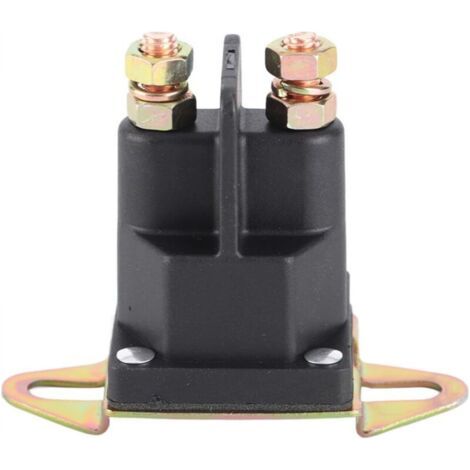 Solénoïde, solénoïde de démarreur universel 3 pôles 12V pour MTD 109946 146154 1753539 AM138497 outil de tondeuse à gaz(33-331,1/4-20) (1/5)
