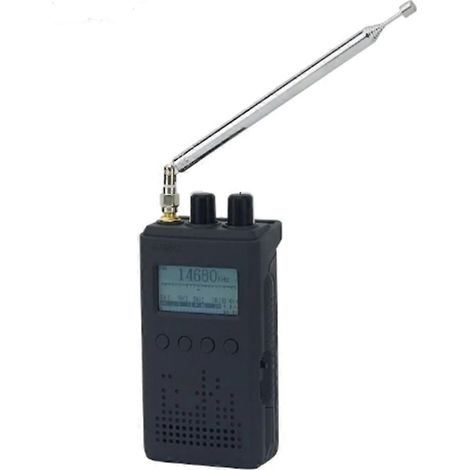 MAG662 TEF6686 DSP FM/LW/MW/SW Radioempfänger mit Antenne und Display, Schwarz (1/5)