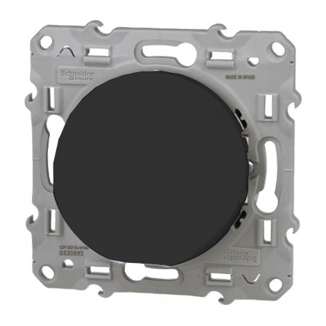 Schneider Electric – Sortie de câble anthracite 6 à 12 mm – Montage encastré avec fixation par vis – Résistance aux chocs IK04 – Degré de protection IP2xC