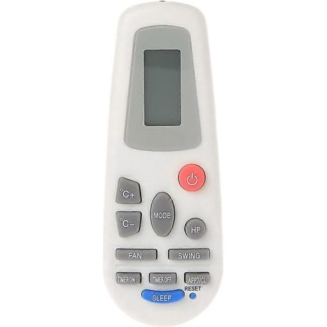 1 télécommande, compatible climatiseur Hisense RCH-2302NA/RCH-5028NA/RCH-3218, écran clair, sans configuration, alimentation 2 piles AAA (1/5)