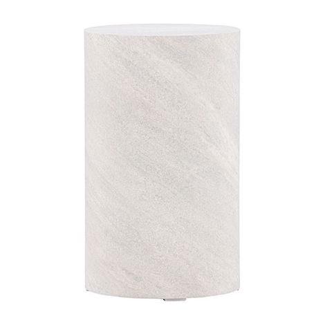 York Ecktisch Ø30 cm Sockel grau.