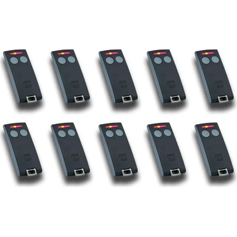 cardin 10 x télécommande 2 canaux 433 mhz s504 txq504c2