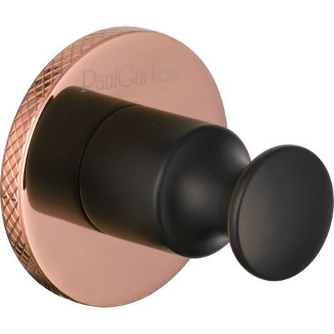 PaulGurkes Handtuchhaken Matt-Schwarz Rosé-Gold (1/2)