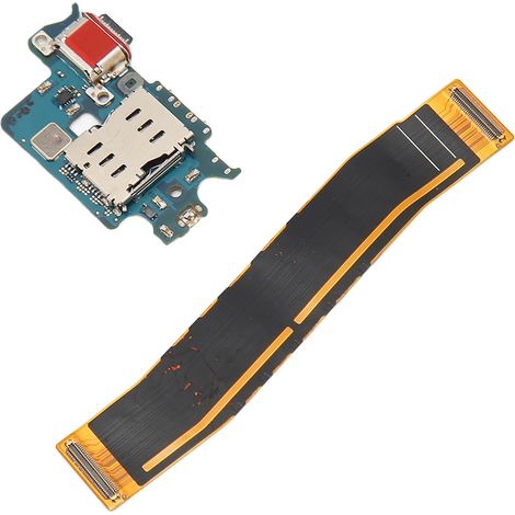 Câble flexible de remplacement pour port de charge USB (version UE) - Circuit imprimé sensible - Compatible avec les modèles S22, S901B et S901N (1/5)