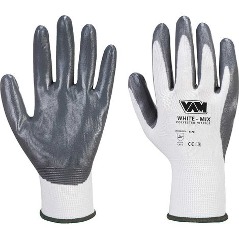 Guanti Spalmati in Nitrile White Mix Non Indicato XL