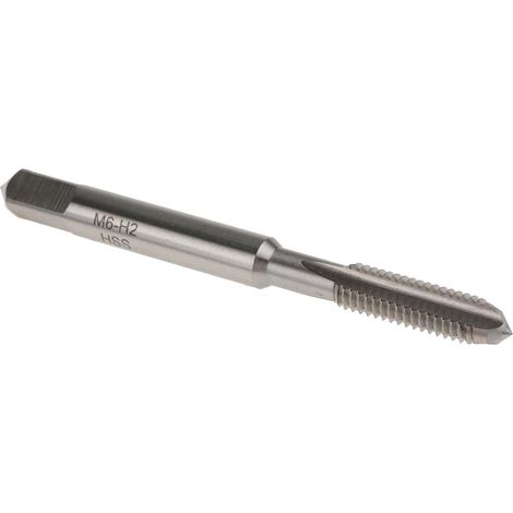 Taraud M6, pas de 1.0mm, Métrique, HSS, Taraud à main ( Prix pour 1 )