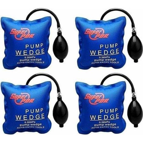 DBBEGK Coussin de Levage Gonflable voiture, Bricolage Pump Wedge Chaque Pièce Peut Supporter 300 Kg Leve Meuble Charge Lourde Coussin De Levage (4 Pcs) (1/5)